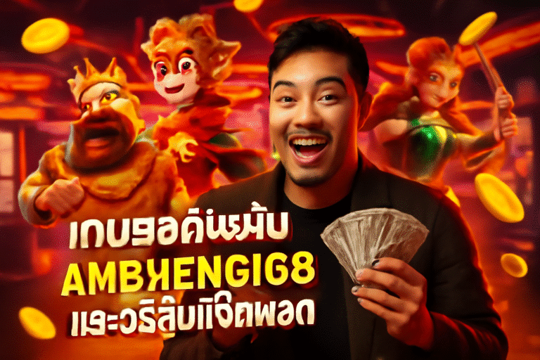 เกมยอดนิยมใน AMBHENG168 และวิธีลุ้นแจ็คพอต